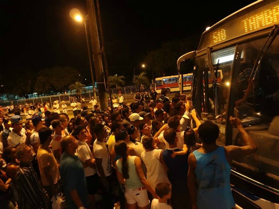 Le chaos dans un terminal de bus à João Pessoa 